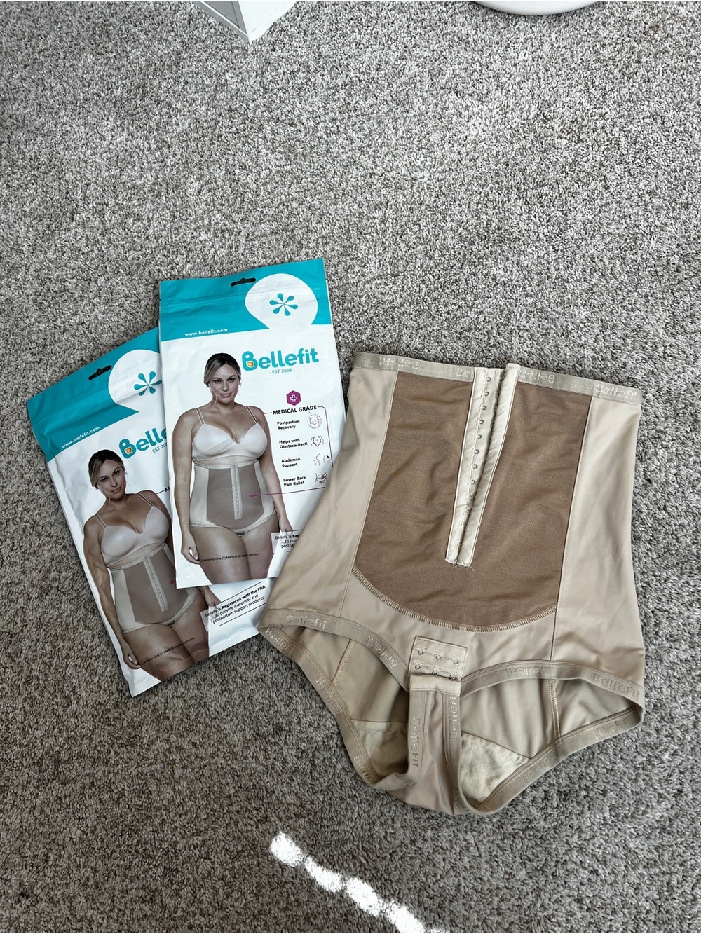 Bellefit postpartum core support corset